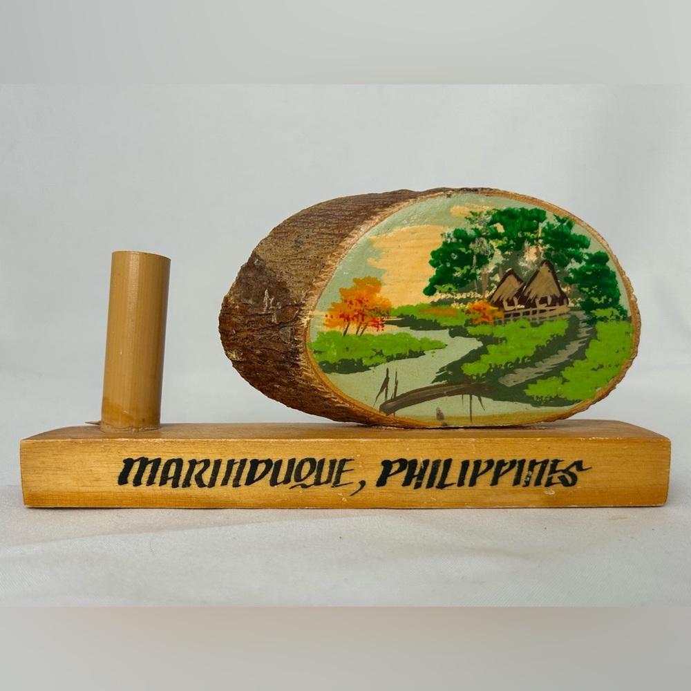 The Philippines Pen Holder - Fragile EUC